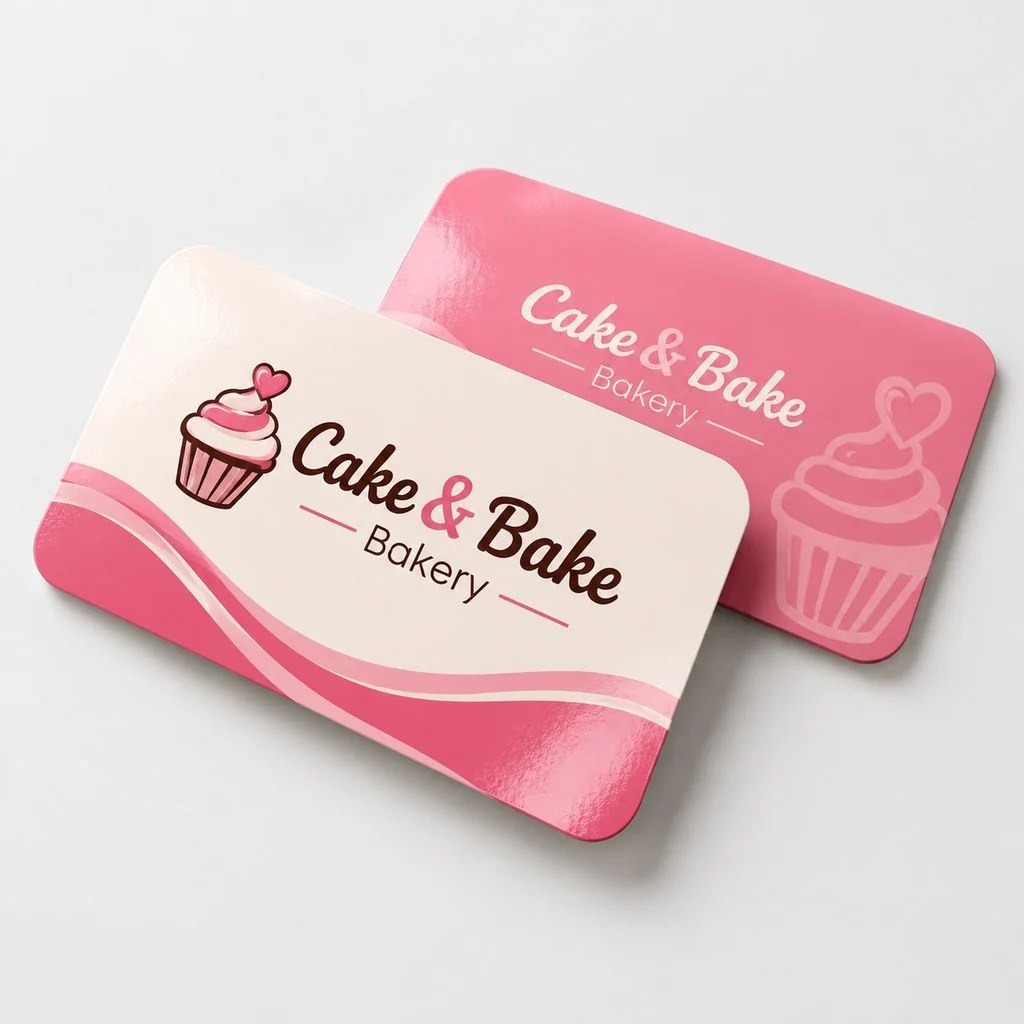 Gloss Coated Card + Die Cutting - Both Side Printing + Both Side UV - Qty 1000