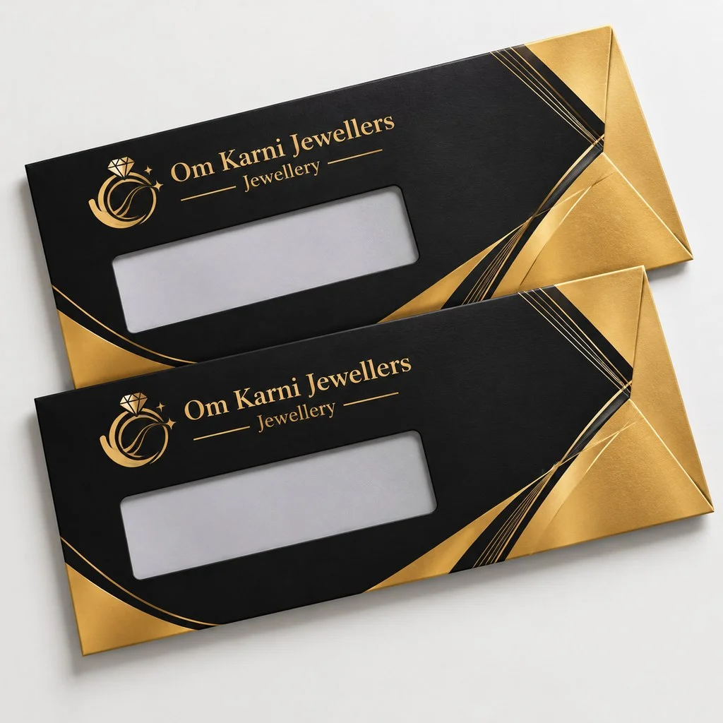 Envelop (9.75x4.25) with window - 100 GSM DO Paper - Qty 1000