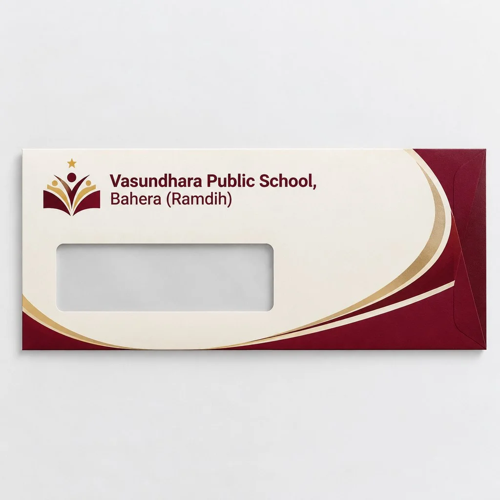 Envelop (9.75x4.25) with window - 90 GSM Sunshine - Qty 1000
