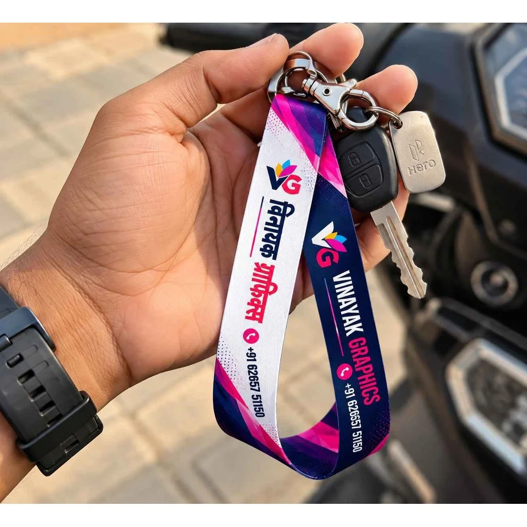 Customized Lanyard Keyring