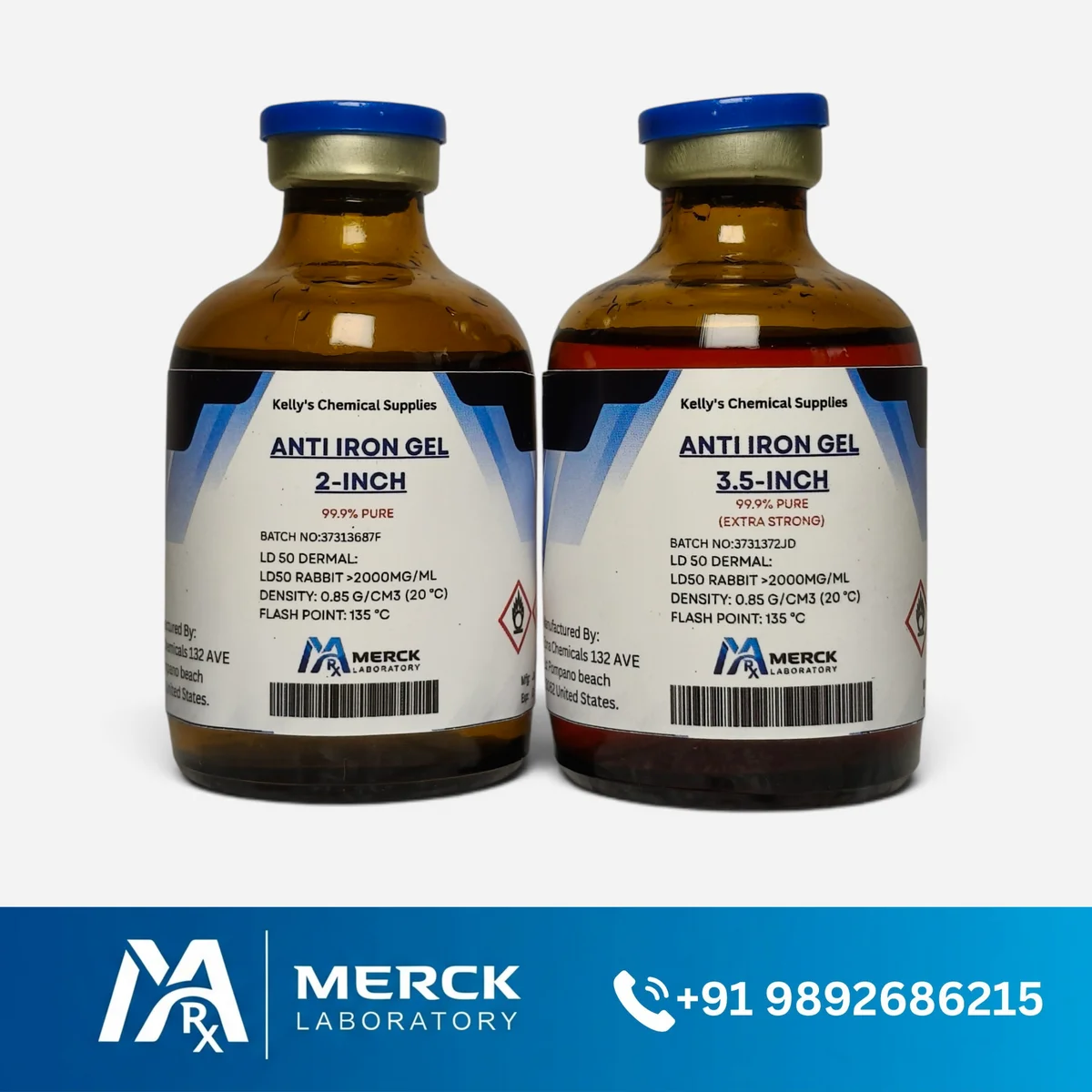 Anti iron gel (2inch and 3.5inch)