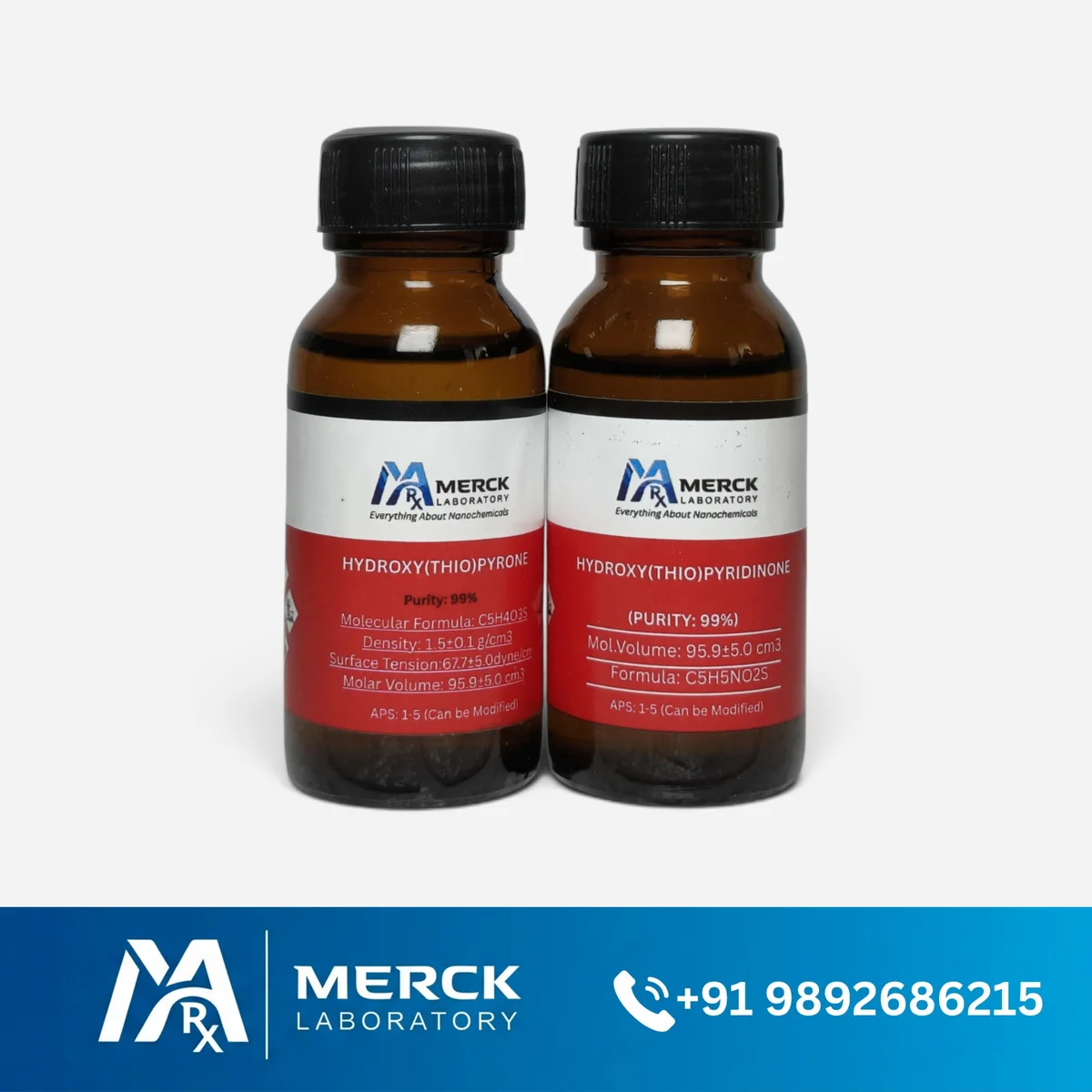 Set of Hydroxythiopyrone & Hydroxythiopyridinone Liquid