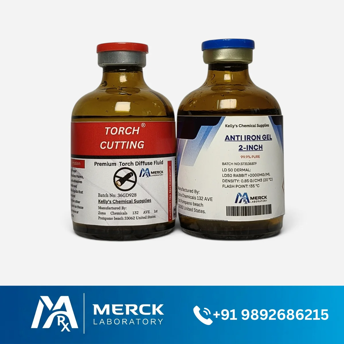 Torch cutting and Anti iron gel 2inch set