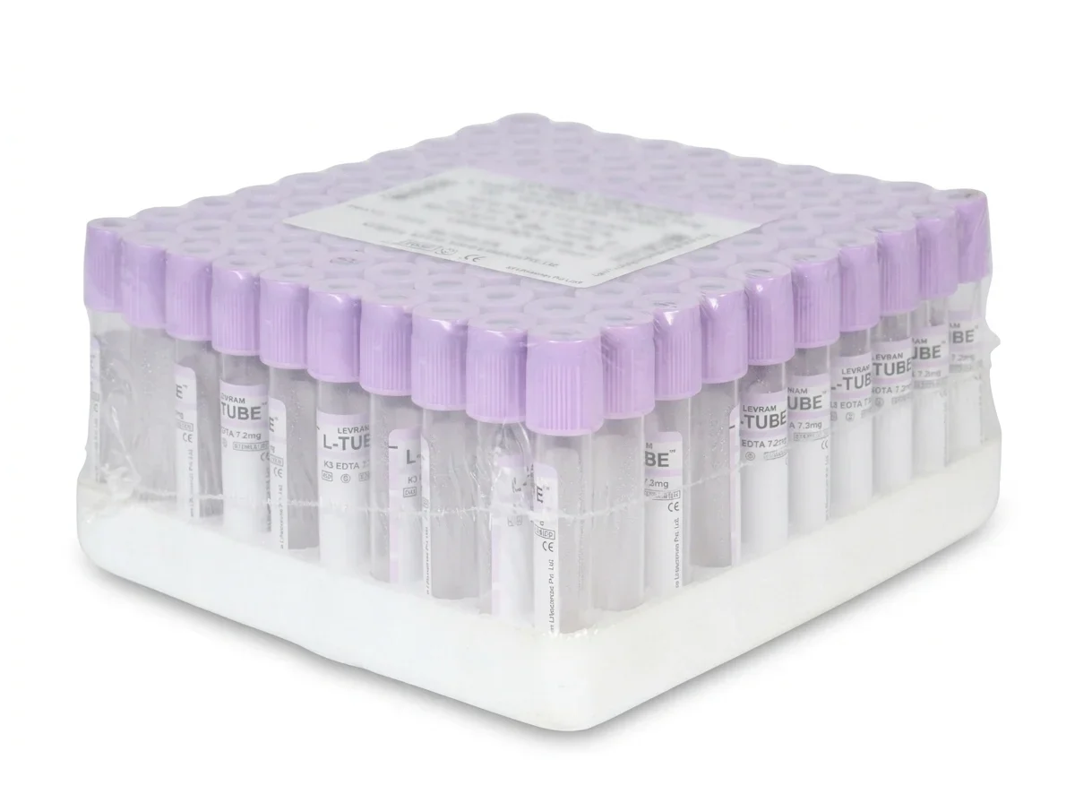 Levram K3 EDTA Vacuum Blood Collection Tube - 2