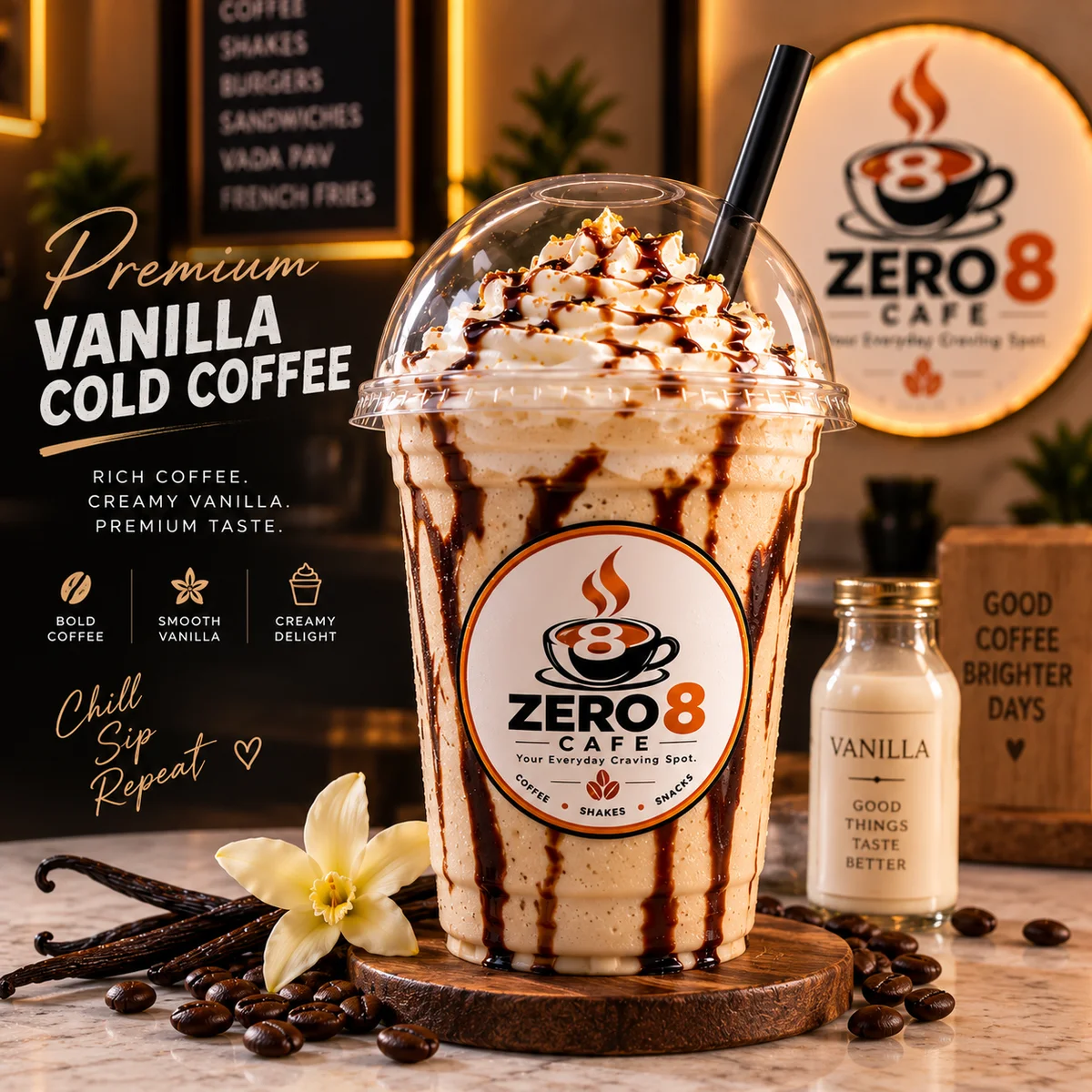 Premium Vanilla Cold Coffee