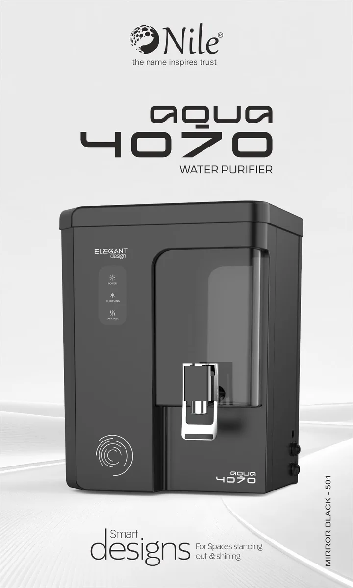 Ro water purifier aqua 4070