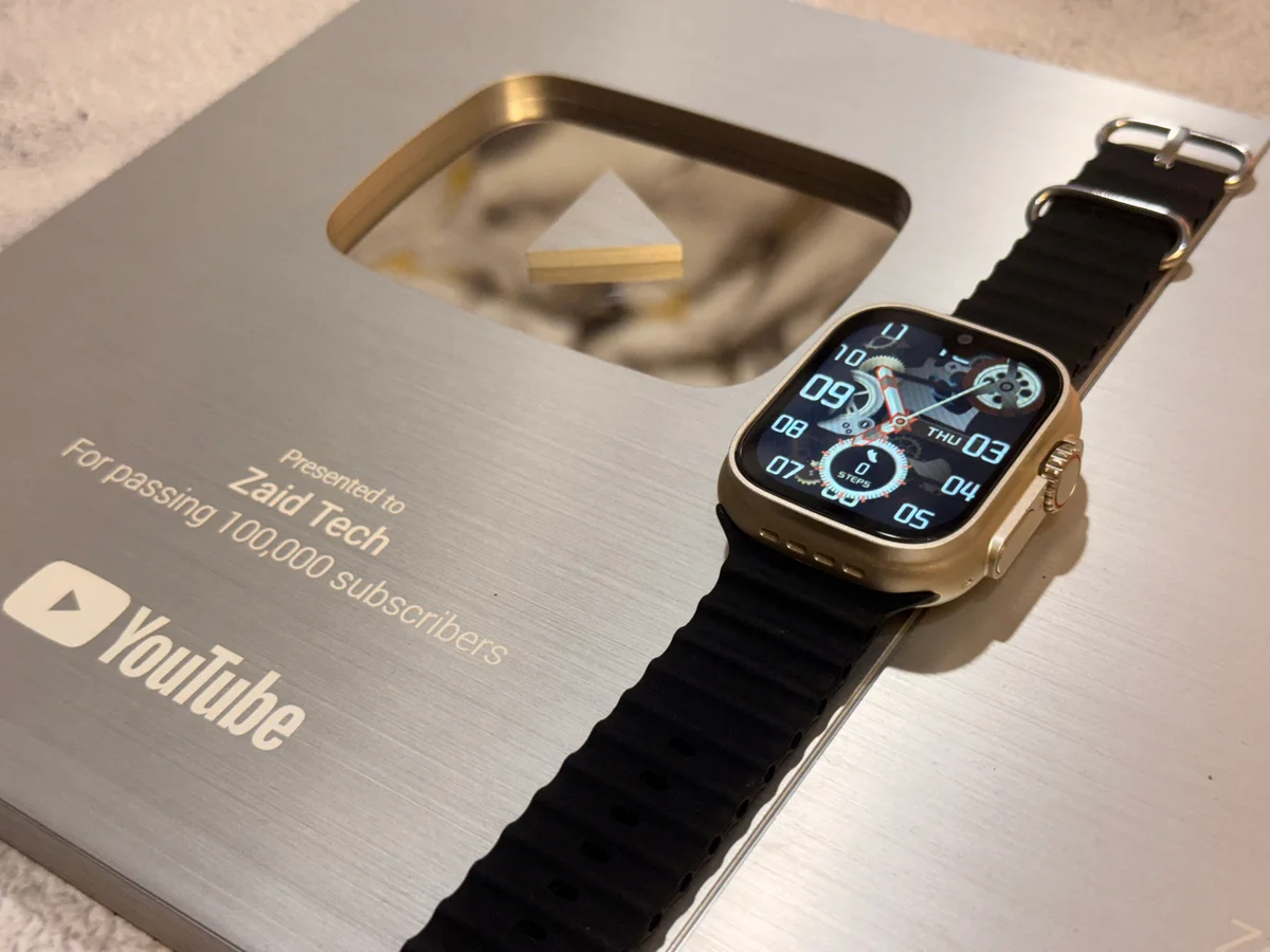 Ultra S9 Pro Max Smartwatch Dual Camera Feature and Camera Design