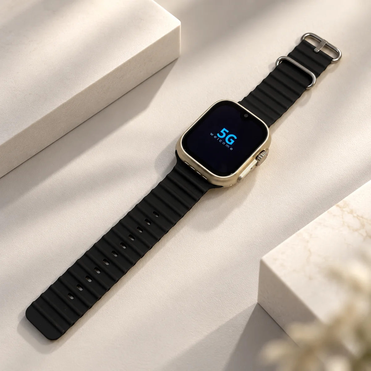 Ultra S9 Pro Max Smartwatch with Black Strap Premium Product Showcase
