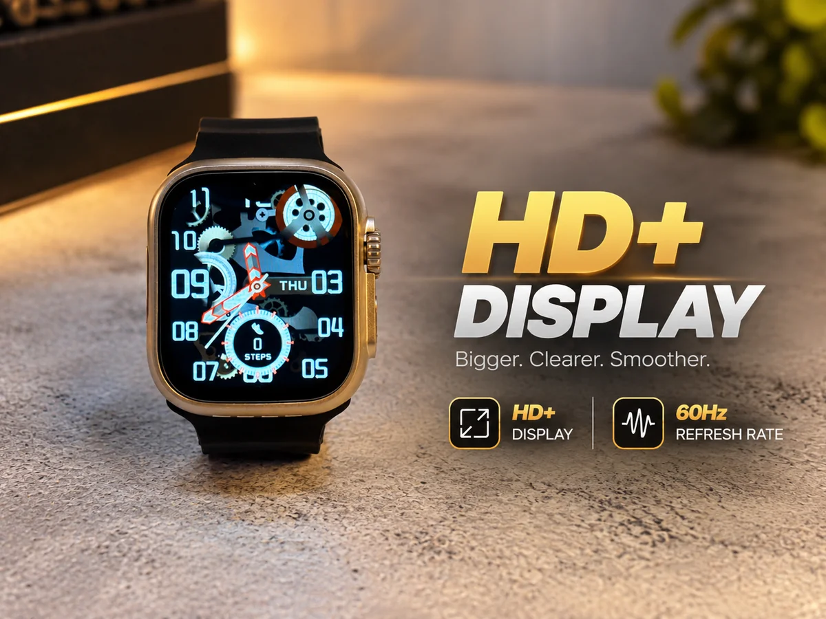 Ultra S9 Pro Max Smartwatch HD+ Display and Watch Face