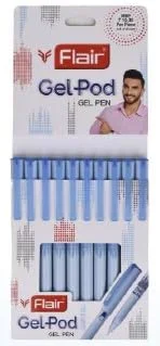 FLAIR Gel Pod Gel Pen-Blue Ink