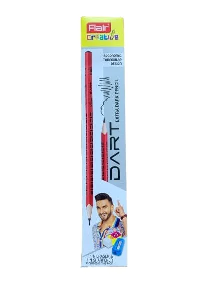 FLAIR Creative DART 2B Graphite Pencils