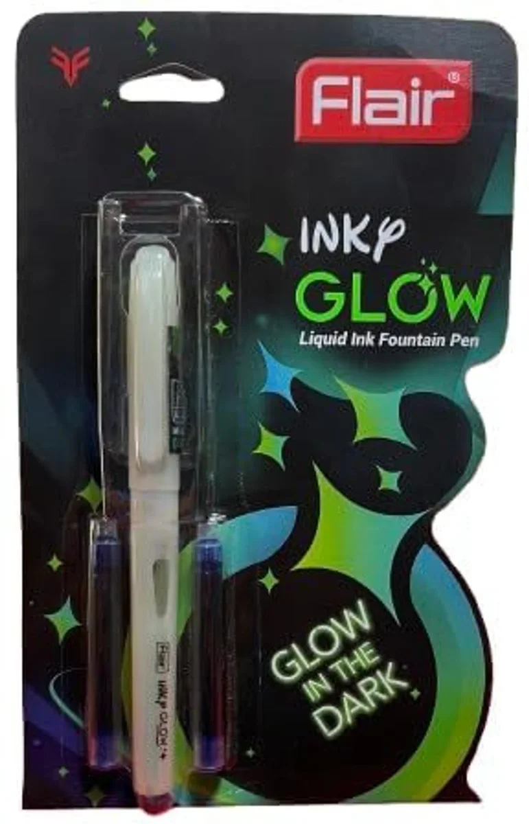 FLAIR Ink Glow in Dark Fountain Pen