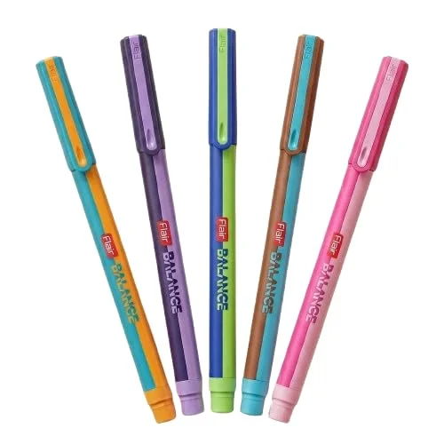 FLAIR Balance Ballpen  Blue Ink, 0.7mm Precision Tip