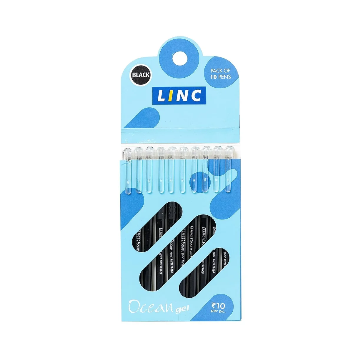 Linc Ocean Classic 0.55 mm Gel Pen ( Black Ink)