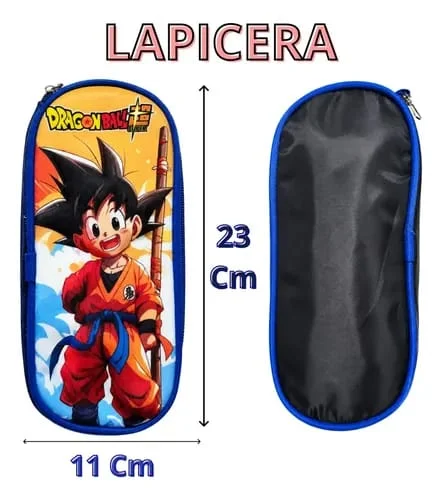 Lapicera Anime Cosmos Legends 3D School Pencil Box for Boys