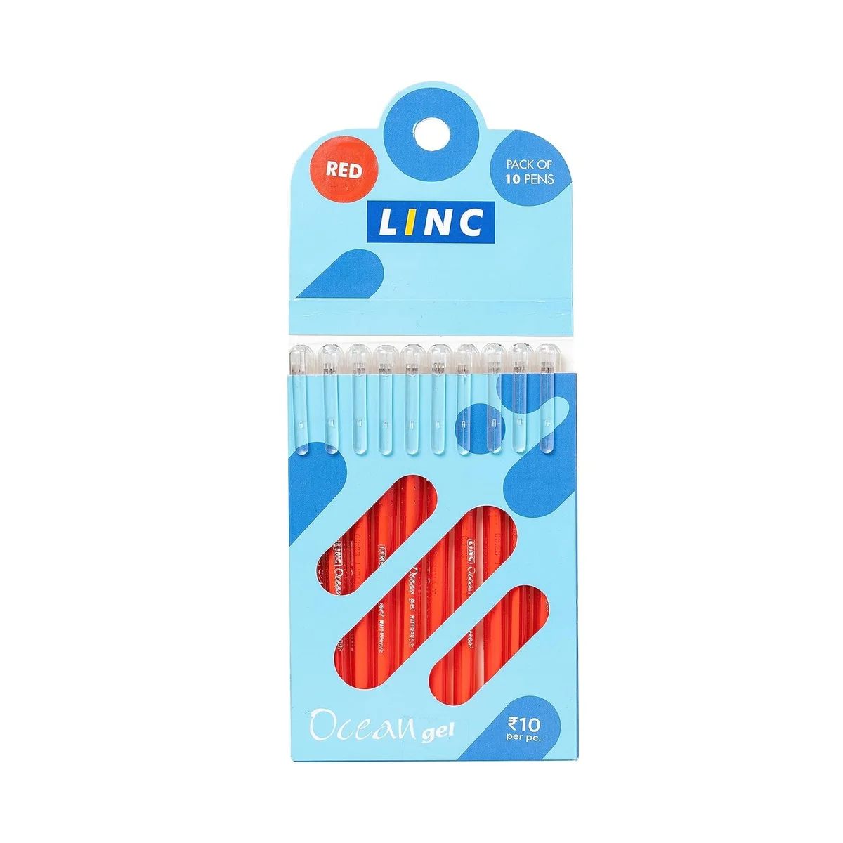 Linc Ocean Classic 0.55 mm Gel Pen (Red Ink)