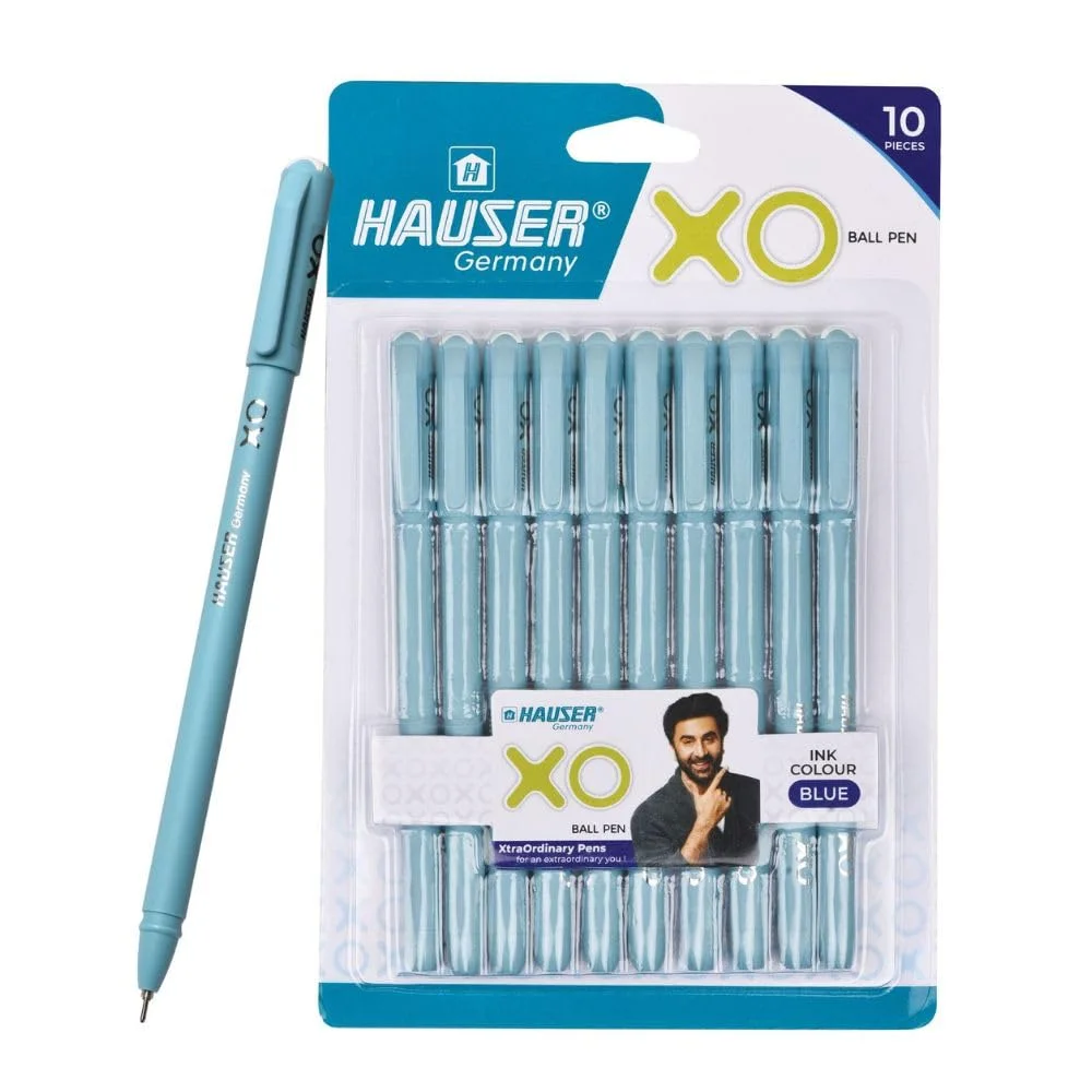 Hauser XO 0.7mm Ball Pen Blister Pack
