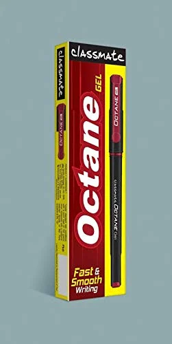 Classmate GSM Octane Gel Pen (Red Ink)