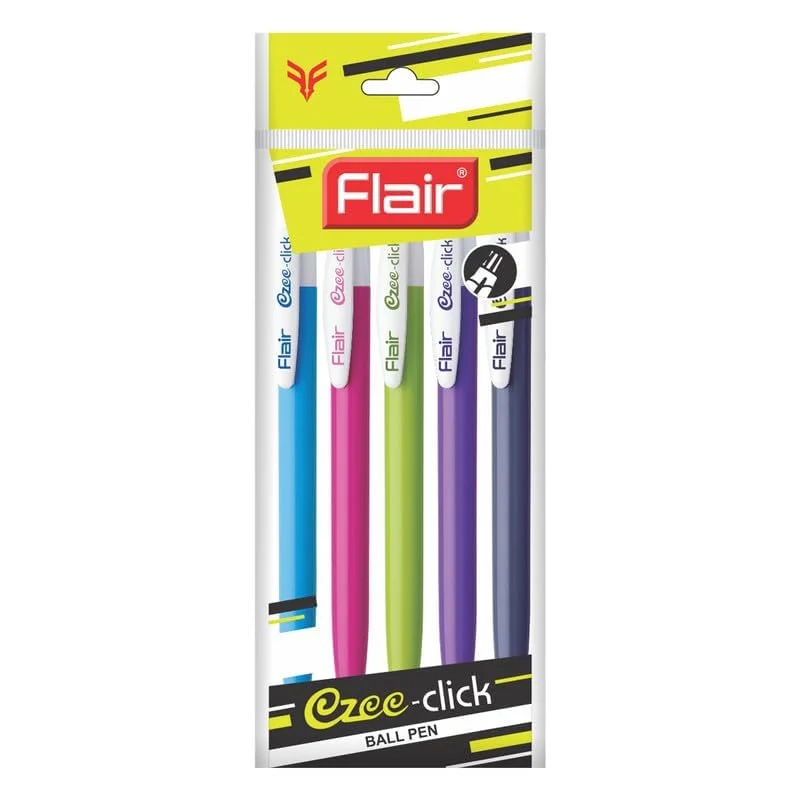 FLAIR Ezee Click 0.7 to 1 mm Ball Pen
