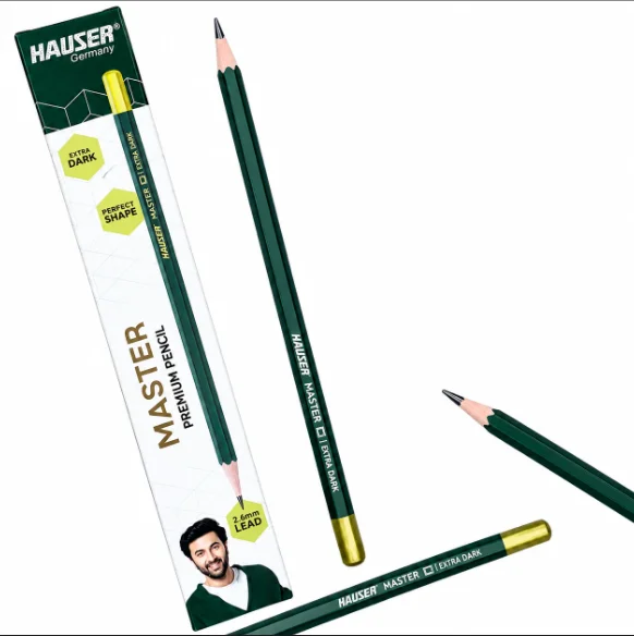 Hauser Germany Master Premium Pencil Pack of 10