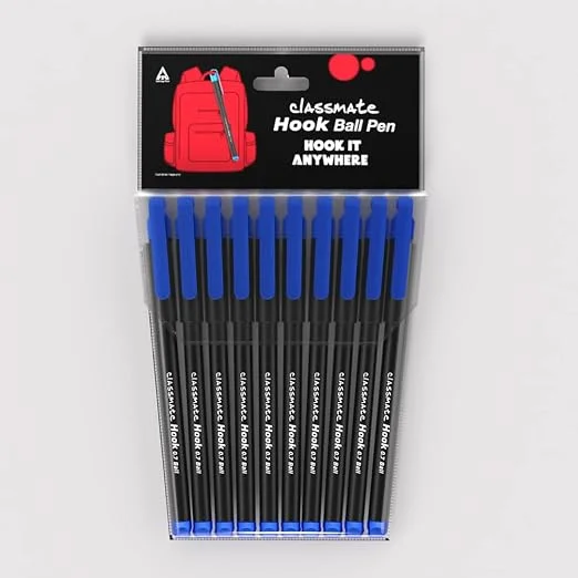 Classmate Hook- Blue Ball Pens