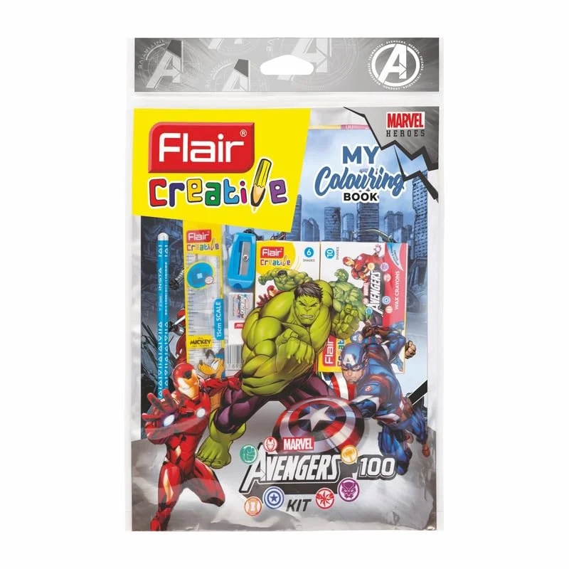Flair Creative Series Marvel Avengers Stationery Kit