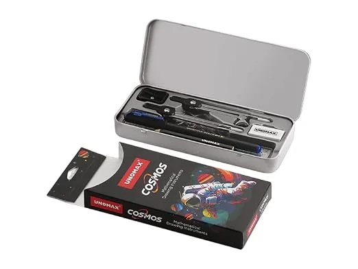 Unomax Cosmos Mathematical Drawing Instrument Box Pack