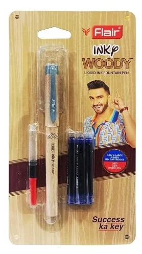 FLAIR Inky Series Woody Fountain Pen