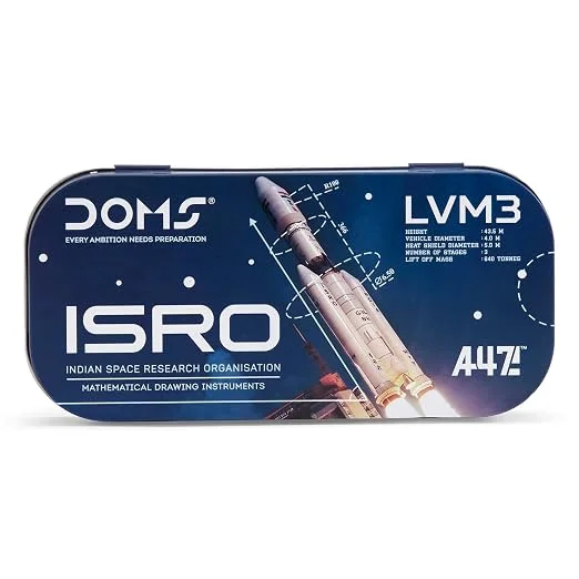 DOMS ISRO Mathematical Drawing Instrument Geometry Box