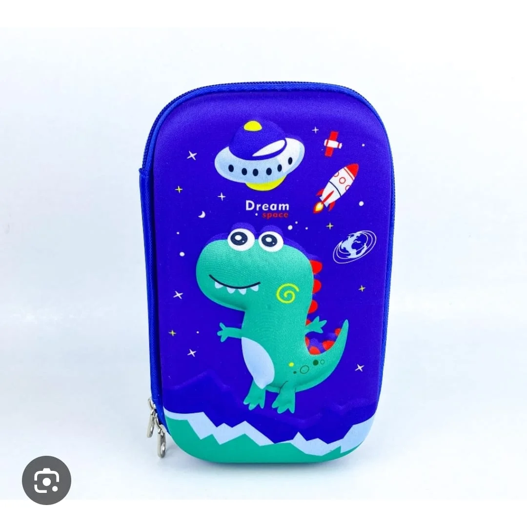 Dream Space Dino Pencil Pouch for Kids
