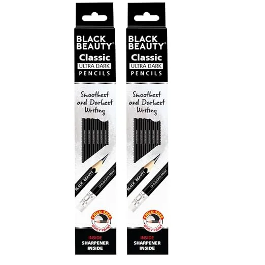 Artline Black Beauty Ultra Dark & Smooth Writing Pencil
