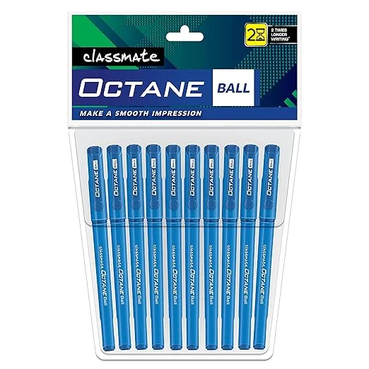 Classmate Octane- Blue Ball Pens