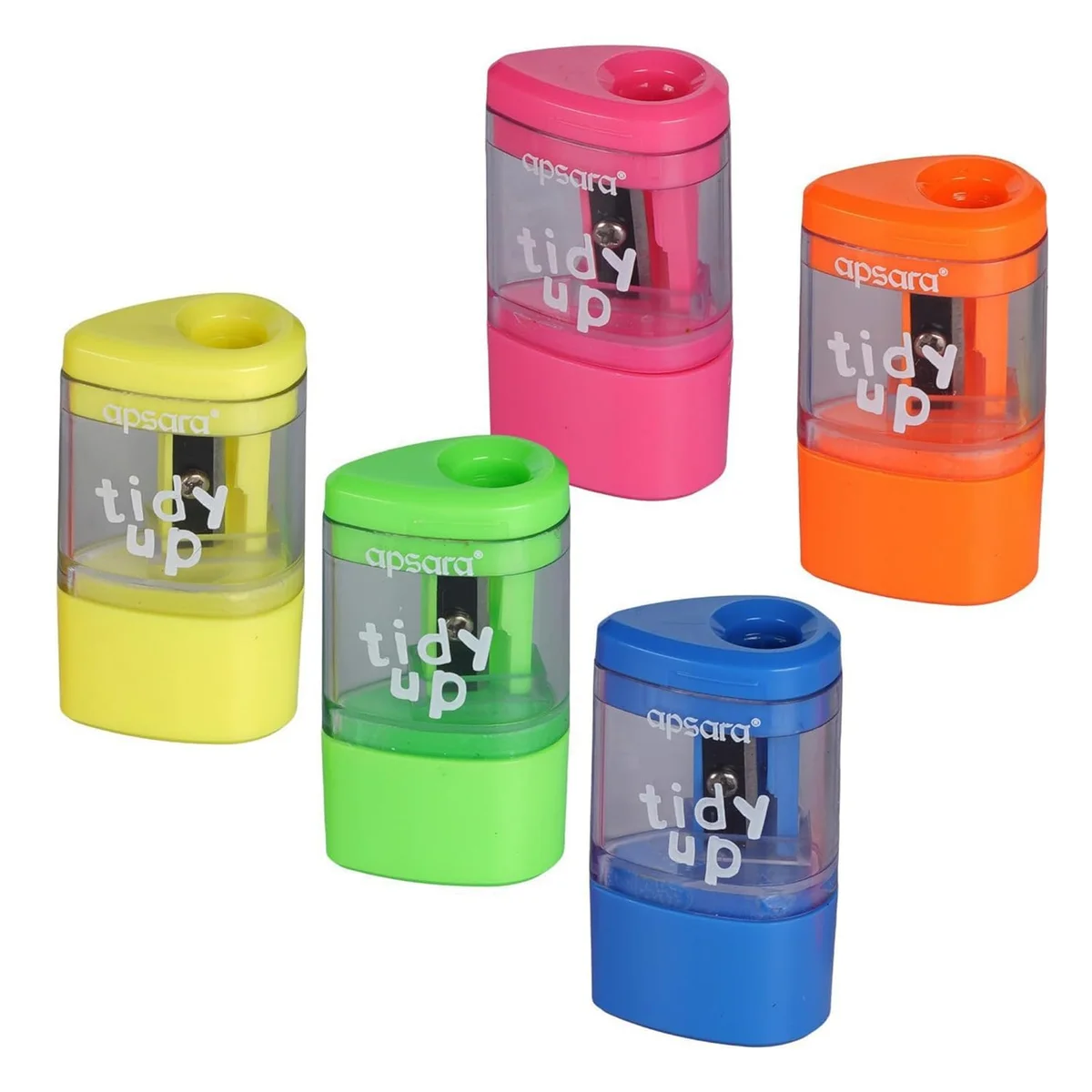 Apsara Tidy Up Pencil Sharpeners + Eraser Combo