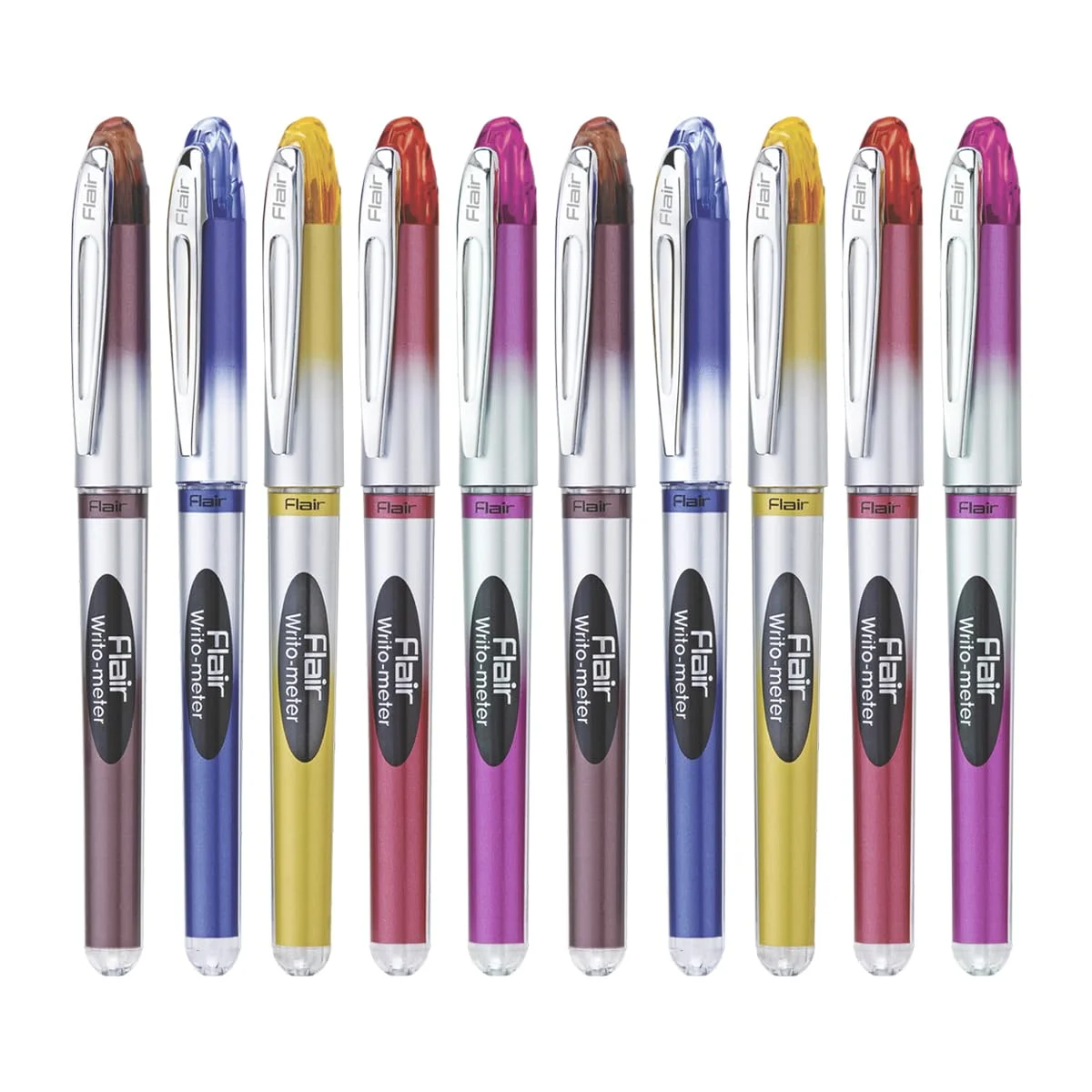 FLAIR Writometer 0.6mm Ball Pen Box Pack