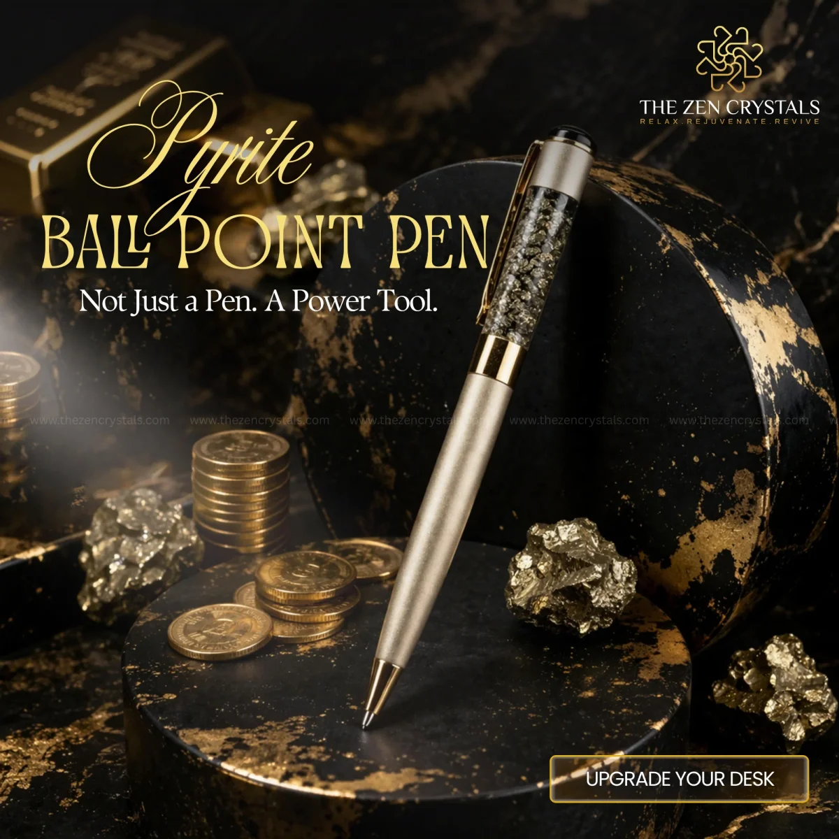 Pyrite – Ballpoint Pen