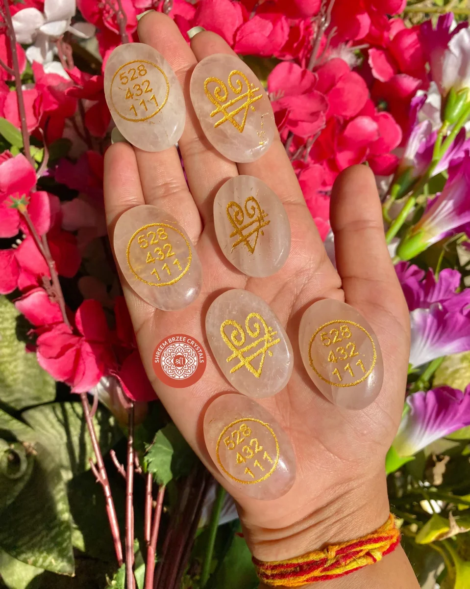 Rose Quartz Zibu Coin