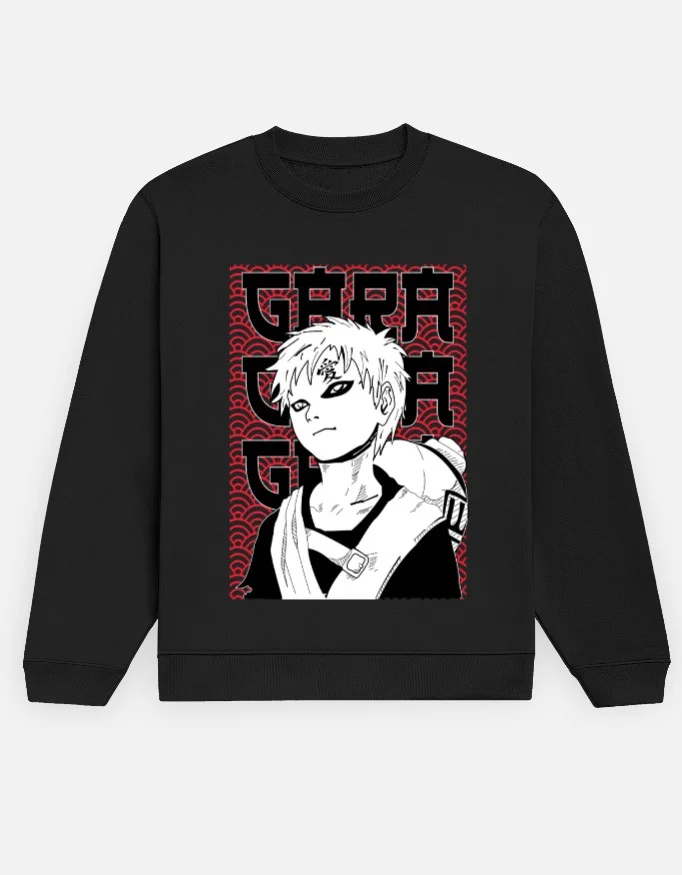 🖤 Gara Anime Graphic Sweatshirt