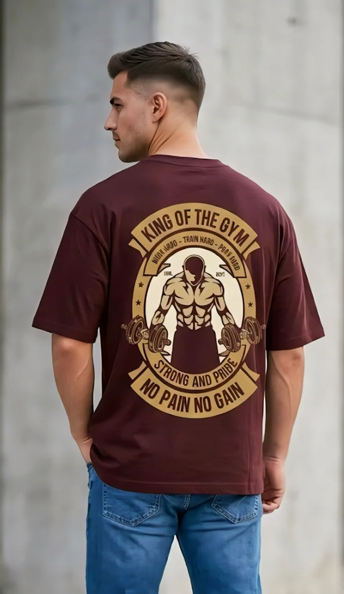 King of the Gym Oversized T-Shirt