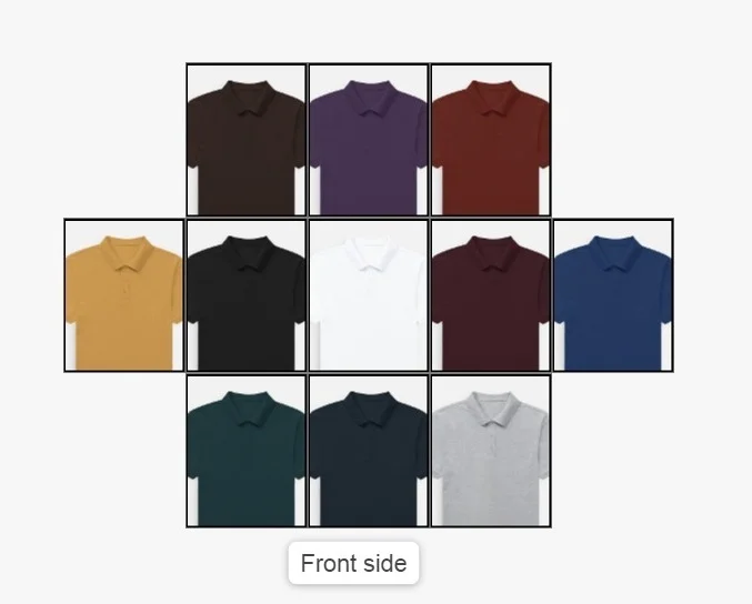 Plain Men’s Polo T-Shirt – 100% Cotton 220 GSM Airtex | Regular Fit | MP 25