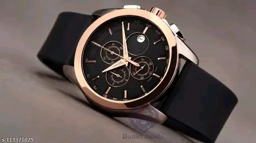 Daniel Jubile Silicon Strep New Men style Boys Hand Watch Gents 2026 Luxury Design Silicon Strep New Model Analog Watch - For Boys