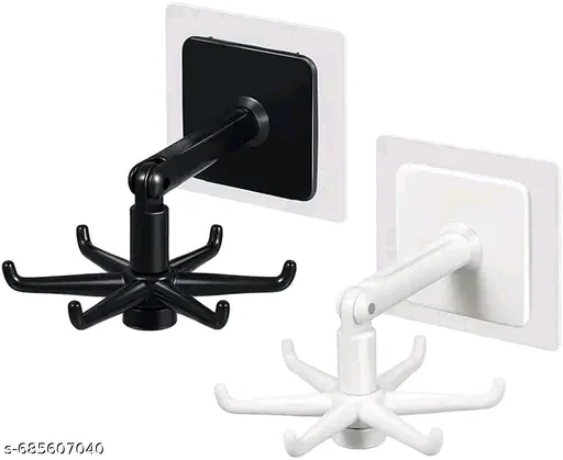 360° Rotating Ceiling Hook for Kitchen, Bathroom and Home Storage Use!