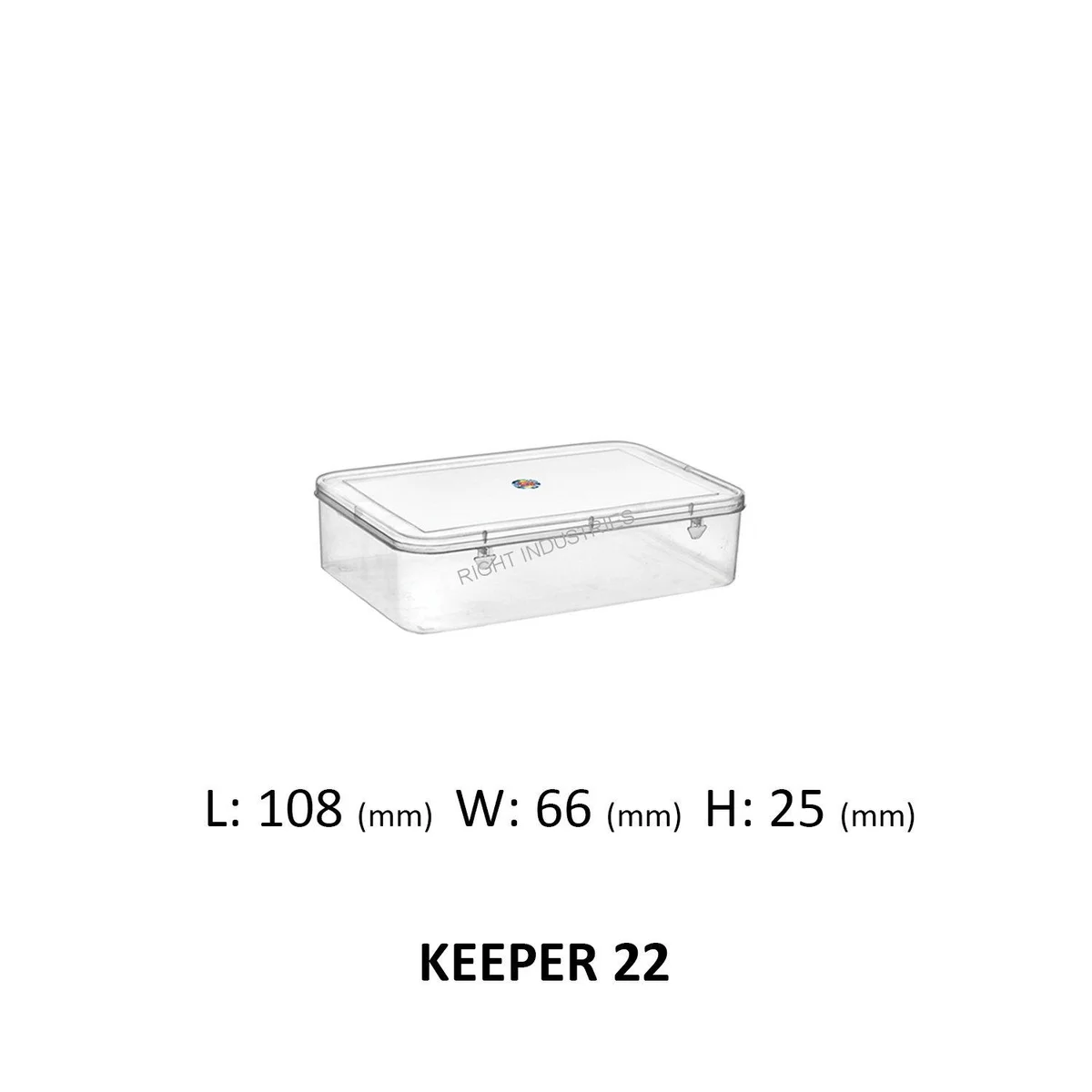 RIGHT CONTAINER KEEPER - 22