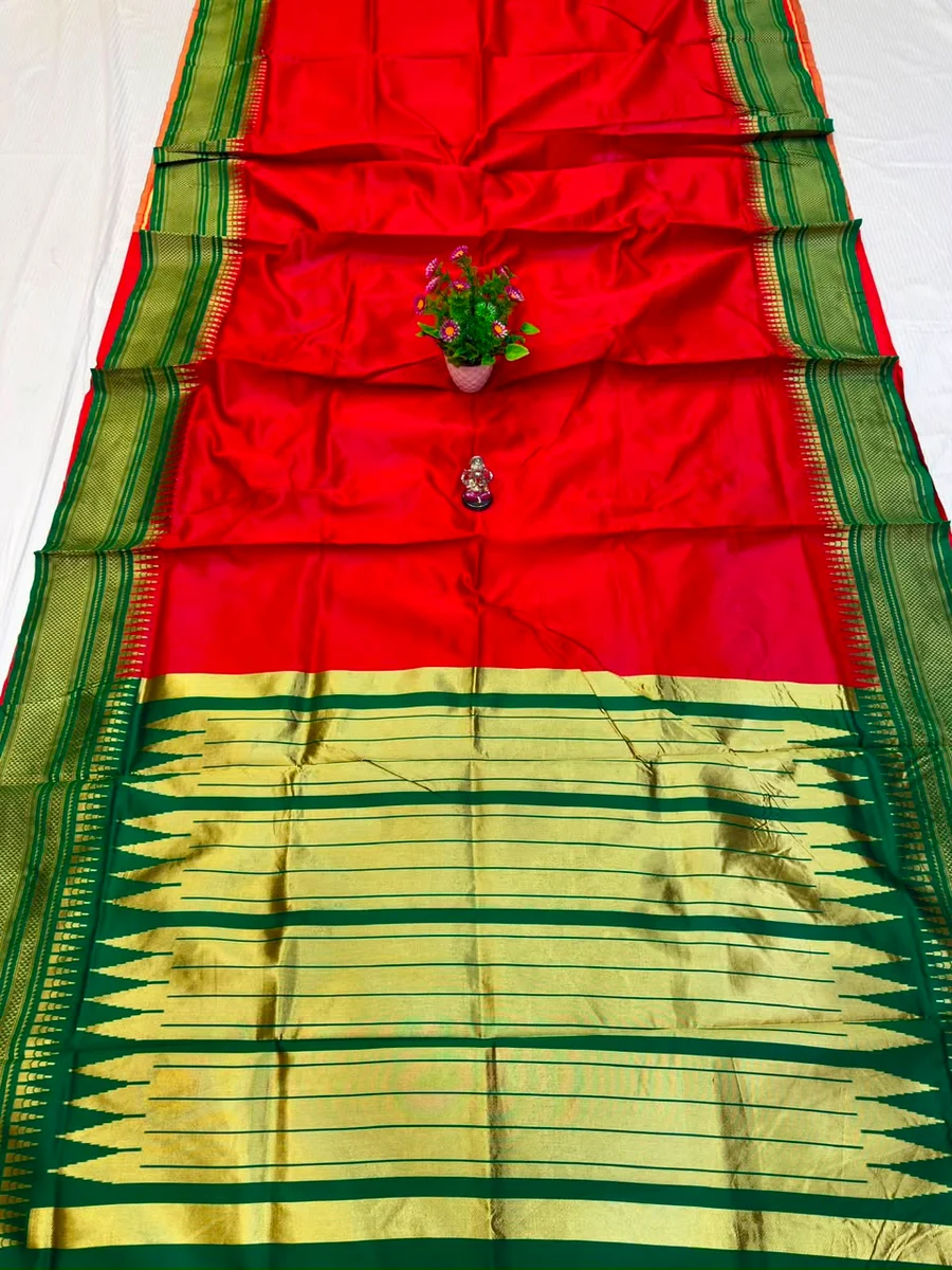 YP- Plain irkal paithani