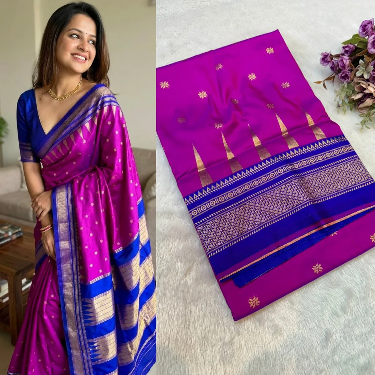 YP- Maheshwari irkal paithani