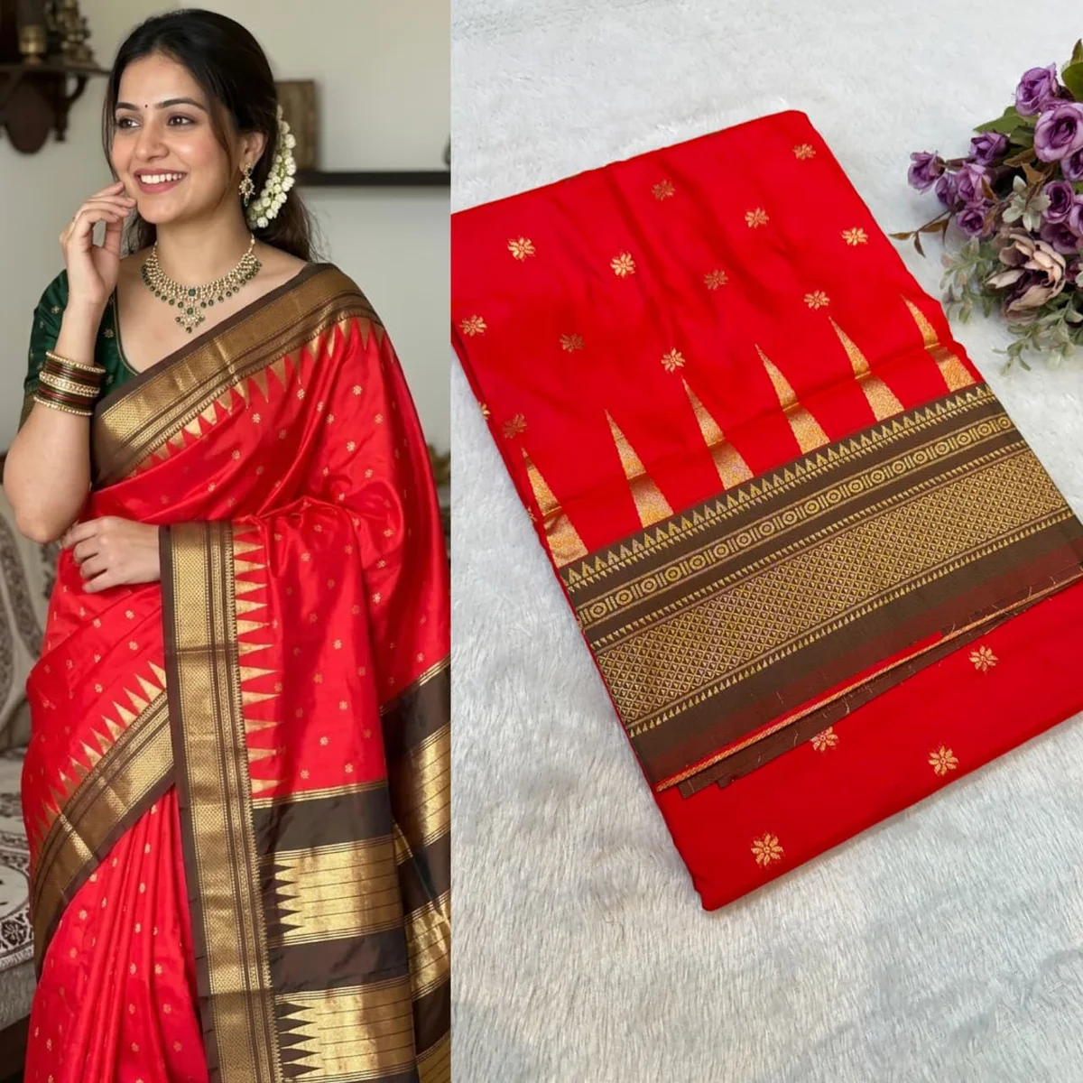 YP- Maheshwari irkal paithani