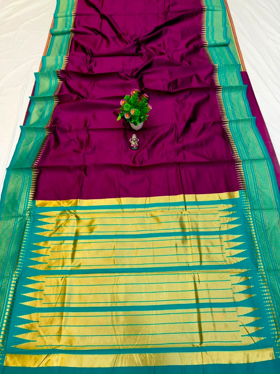 YP- Plain irkal paithani