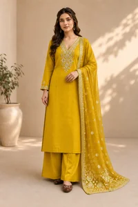 Zafran Yellow Royal Set