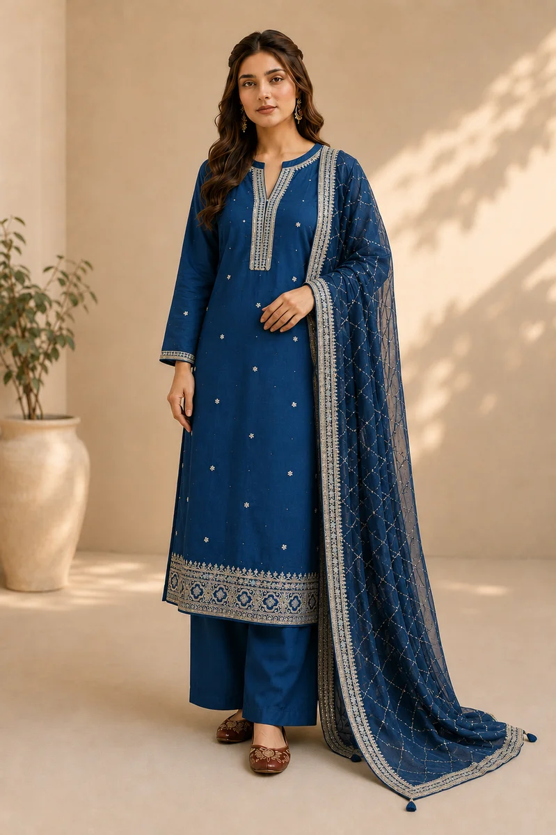 Noor Teal Set