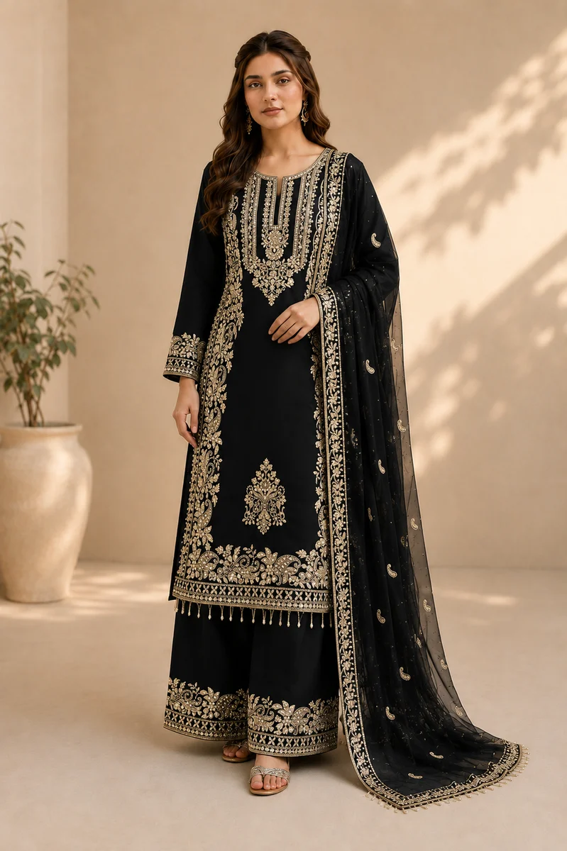 Zaraf Black Royal Set