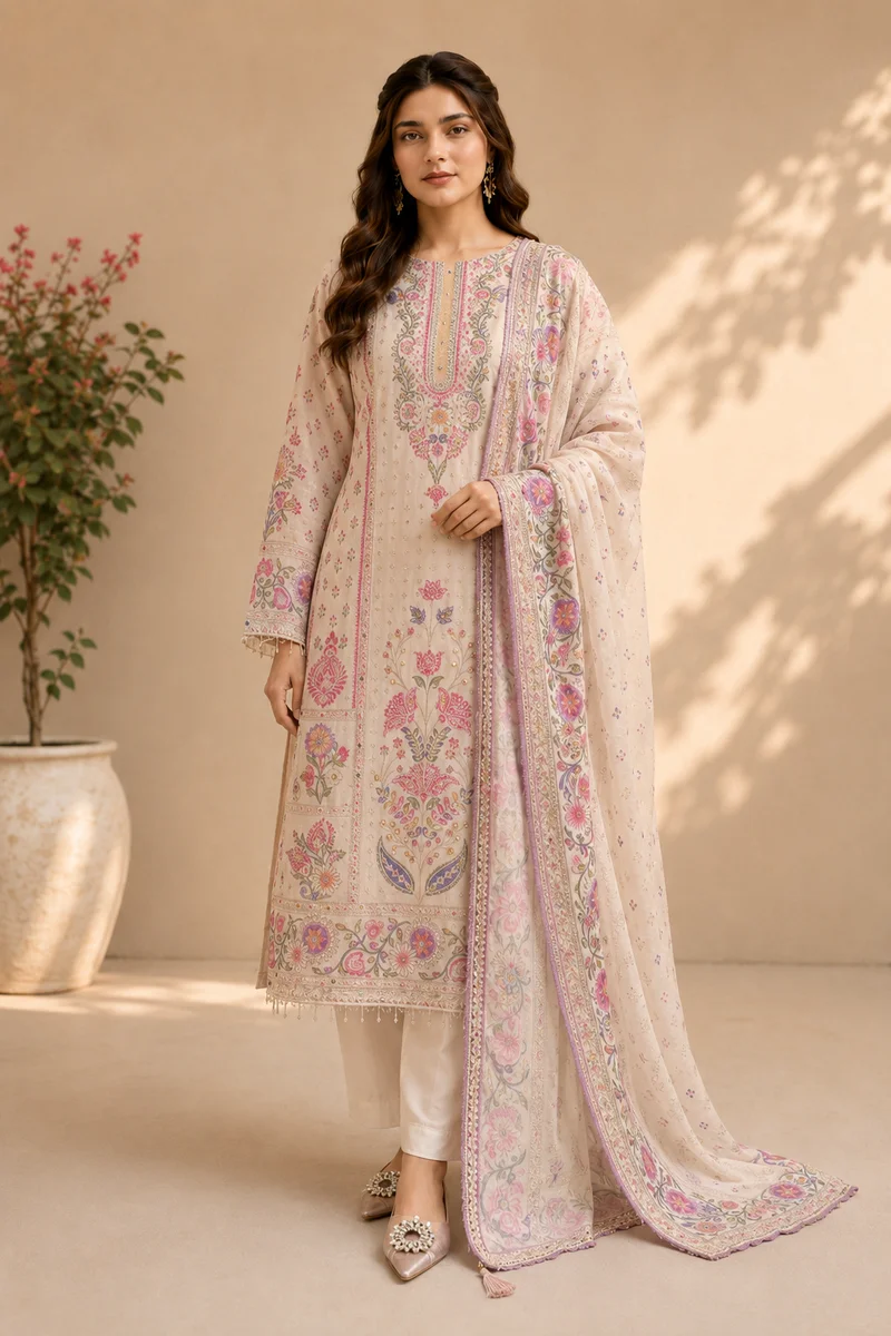 Gul-e-Noor Pastel Set